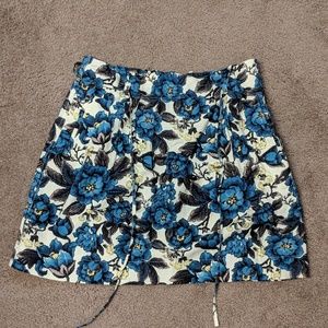LOFT Floral Skirt